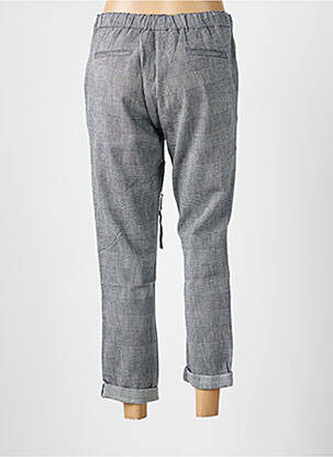 Pantalon chino taille normale taille normale gris LEON & HARPER femme