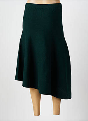Jupe mi-longue stretch vert VANESSA BRUNO femme