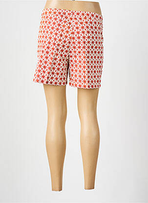Short taille normale taille normale orange HARTFORD femme
