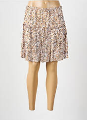 Jupe courte beige SECOND FEMALE pour femme seconde vue