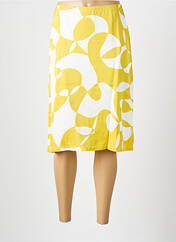 Jupe mi-longue jaune BELLEROSE pour femme seconde vue