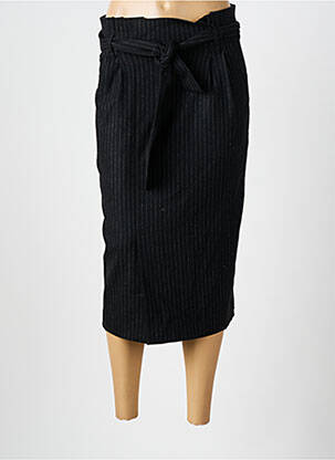 Jupe mi-longue noir SET pour femme