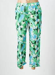 Pantalon 7/8 vert BELLA JONES pour femme seconde vue