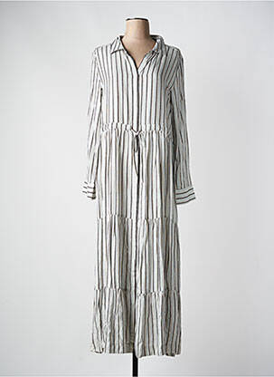 Robe longue gris STELLA FOREST pour femme