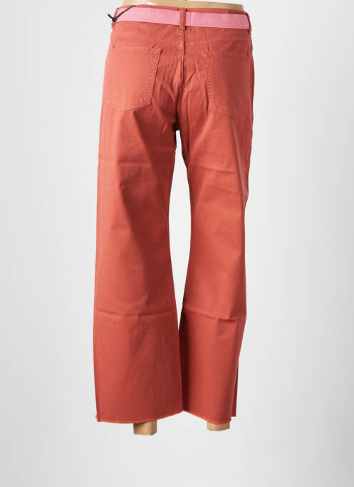 Jeans coupe large stretch taille normale orange HOD femme