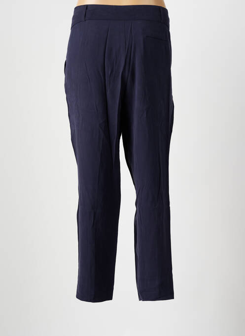 Pantalon droit coupe carotte taille haute bleu ESSENTIEL ANTWERP femme