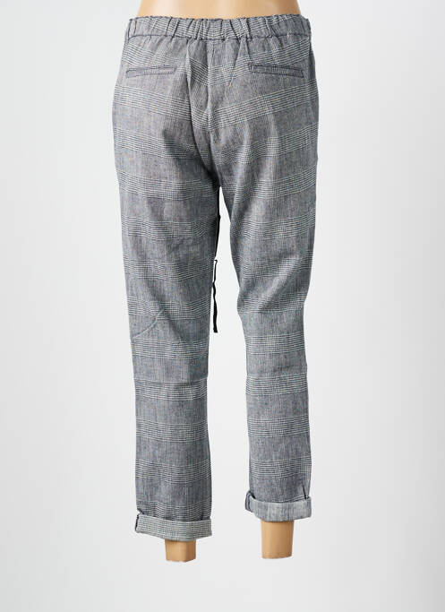 Pantalon chino taille normale taille normale gris LEON & HARPER femme