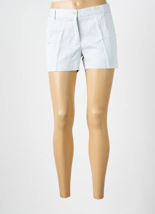 Short taille à pinces taille normale bleu HARTFORD femme