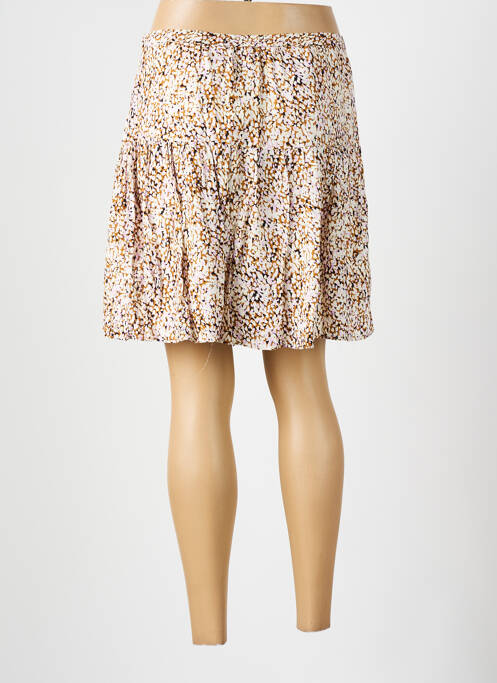 Jupe courte beige SECOND FEMALE femme