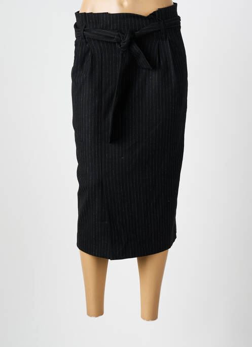 Jupe mi-longue noir SET pour femme