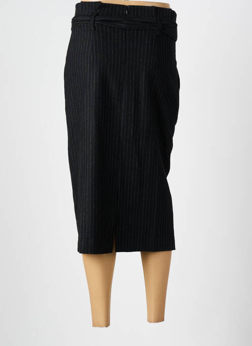 Jupe mi-longue noir SET pour femme