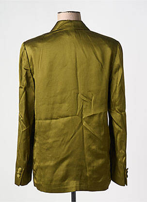 Blazer poignets boutonnés vert HOD femme