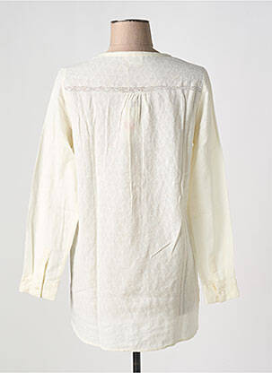 Blouse col rond manches longues beige HARTFORD femme