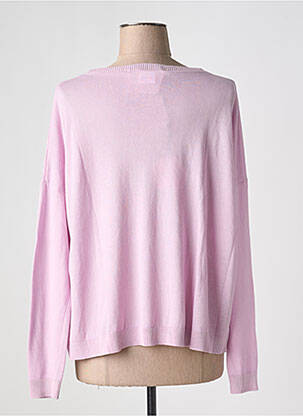 Pull coupe droite manches longues rose FLOOR femme