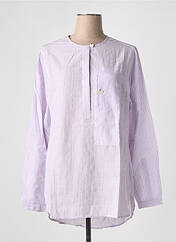 Blouse violet LAURENCE BRAS pour femme seconde vue