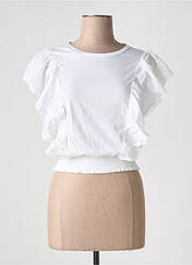 Top blanc LEON & HARPER pour femme seconde vue