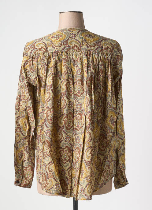 Blouse marron LAURENCE BRAS pour femme