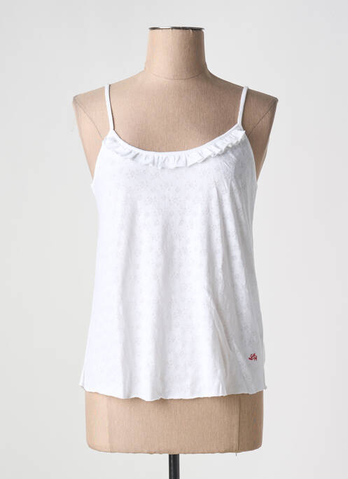 Débardeur blanc LEON & HARPER femme