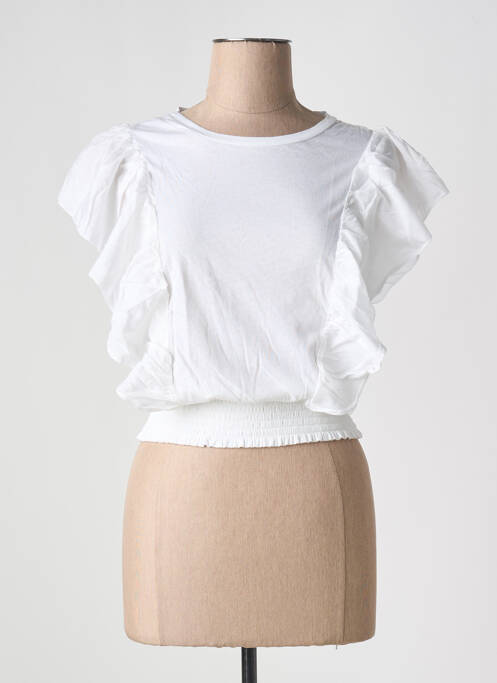 Top blanc LEON & HARPER pour femme