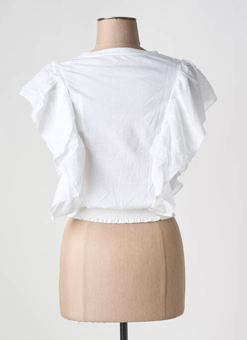 Top blanc LEON & HARPER pour femme