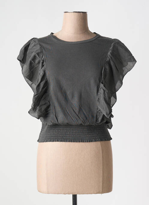 Top gris LEON & HARPER pour femme