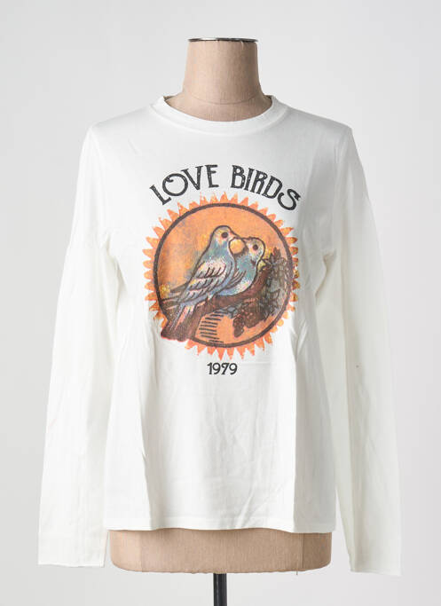 T-shirt blanc HARTFORD pour femme