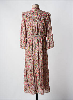 Robe longue manches longues manches longues marron BA&SH femme