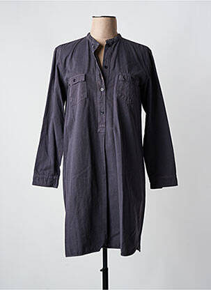 Robe courte manches longues manches longues gris HARTFORD femme