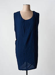 Robe courte sans manche sans manche bleu KARMA KOMA femme