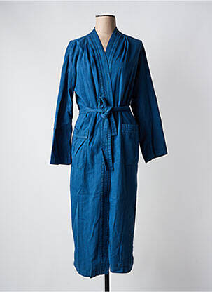 Veste kimono manches longues bleu DIEGA femme