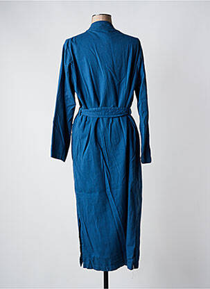 Veste kimono manches longues bleu DIEGA femme