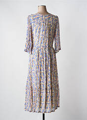 Robe longue beige SECOND FEMALE pour femme seconde vue