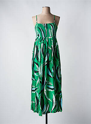 Robe longue vert ESSENTIEL ANTWERP pour femme