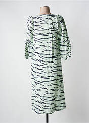 Robe mi-longue vert SECOND FEMALE pour femme seconde vue