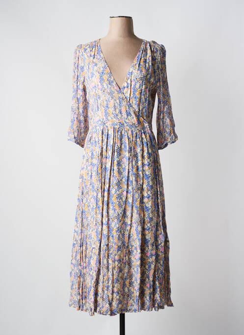 Robe longue beige SECOND FEMALE pour femme