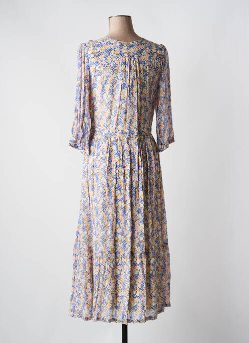 Robe longue beige SECOND FEMALE pour femme