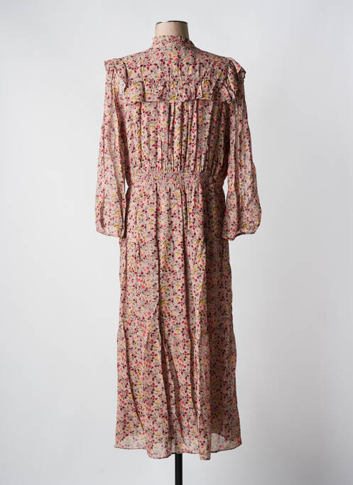 Robe longue marron BA&SH femme