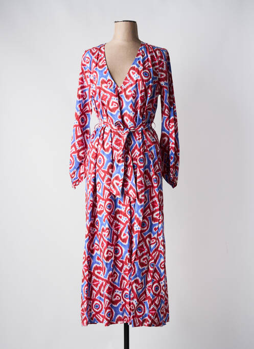 Robe longue orange V.DE.VINSTER pour femme