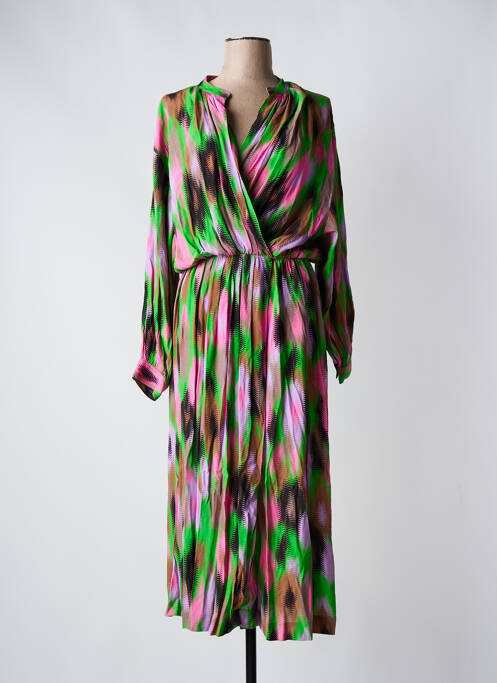 Robe longue vert ESSENTIEL ANTWERP pour femme