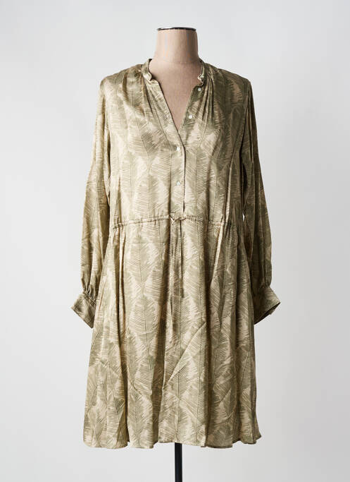 Robe mi-longue beige HARTFORD pour femme