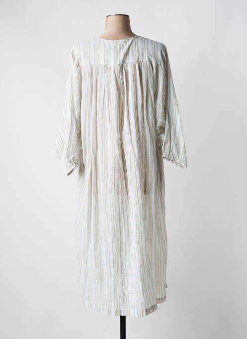 Robe mi-longue beige MY SUNDAY MORNING pour femme