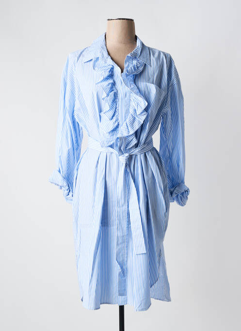 Robe mi-longue bleu ESSENTIEL ANTWERP pour femme