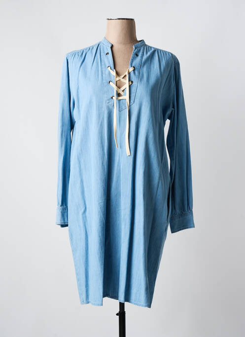 Robe mi-longue bleu HARTFORD pour femme