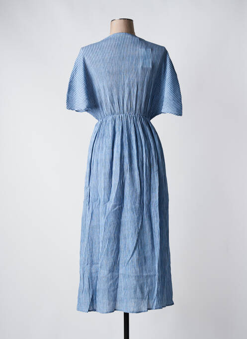 Robe mi-longue bleu HOD pour femme