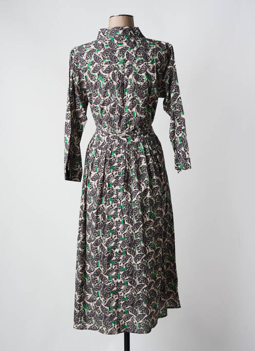 Robe mi-longue noir HOD pour femme