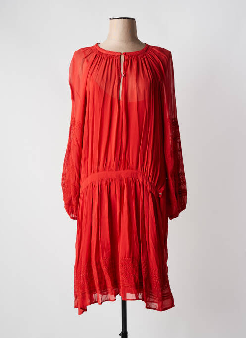 Robe mi-longue orange VANESSA BRUNO pour femme