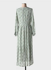 Robe longue vert INDI & COLD pour femme seconde vue