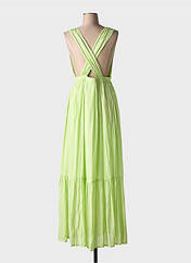 Robe longue vert SCOTCH & SODA pour femme seconde vue