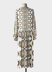 Robe mi-longue gris GRACE pour femme seconde vue