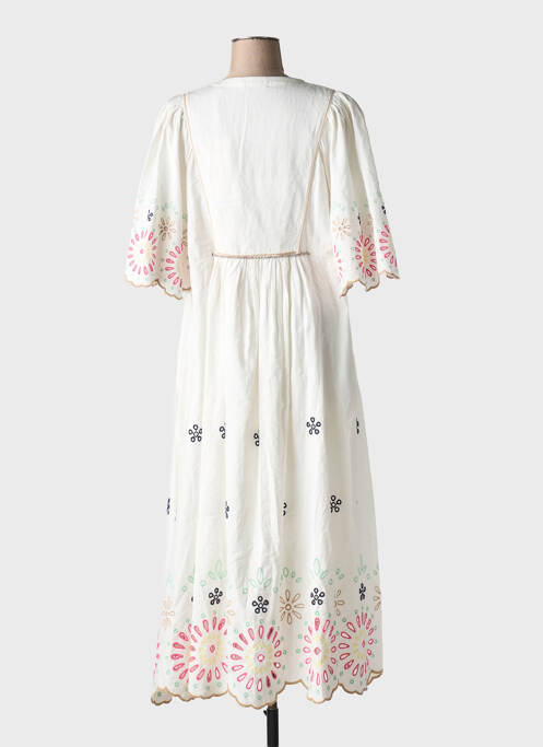 Robe longue beige SCOTCH & SODA pour femme